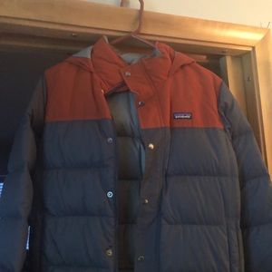 Pataginia hooded boys winter coat